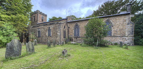 Belgrave church south view